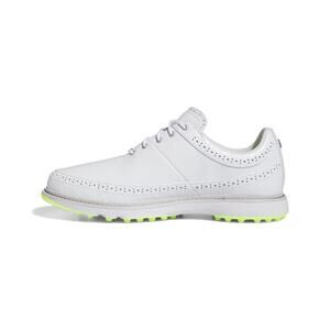 NWT adidas Unisex MC80 Spikeless Golf Shoes White/Silver/Lemon, Size 12.5